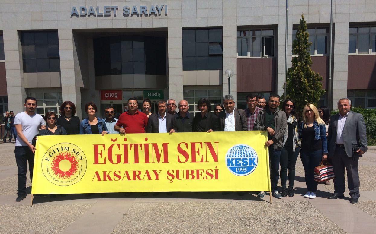 Aksaray Şube Başkanımız Beraat Etti