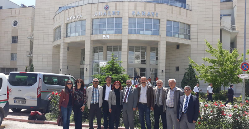 Eğitim Sen Konya Şube Başkanı Cebrail Bektaş Beraat Etti
