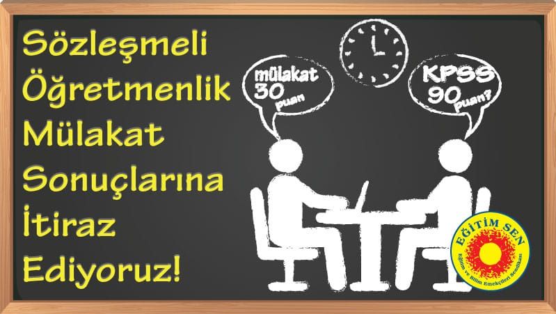 Sözleşmeli Öğretmenlik Mülakat Sonuçlarına İtiraz Dilekçesi
