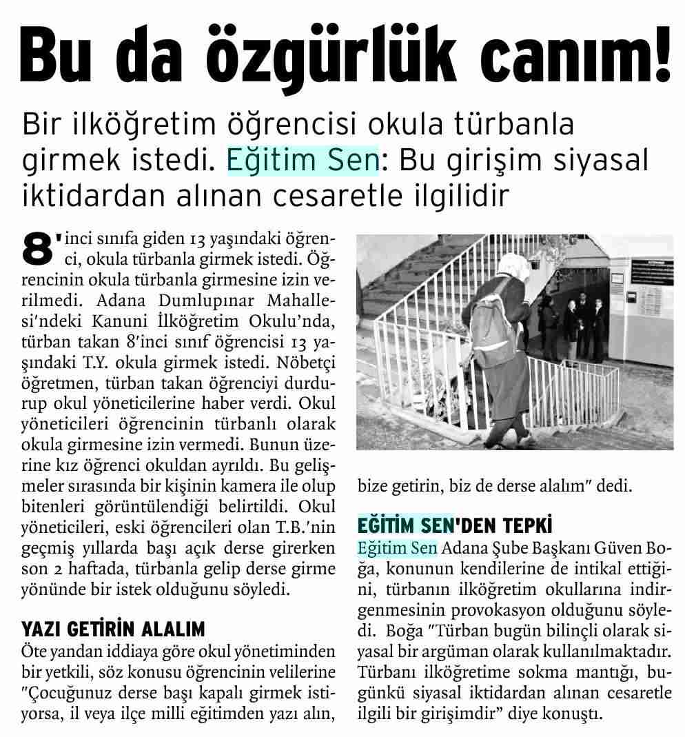 Bu da Özgürlük Canım - Birgün