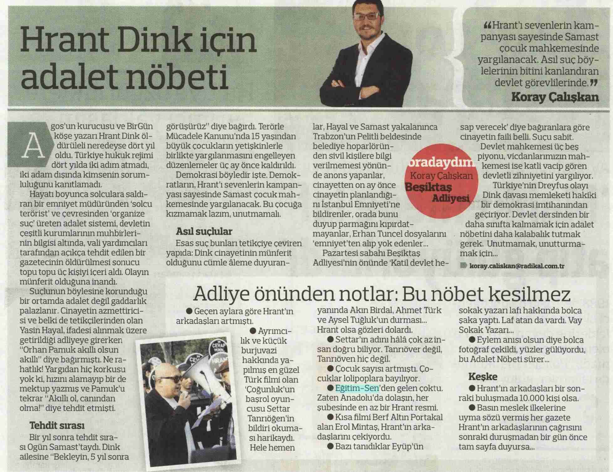 Çocuğun Arkasındaki Babalar Yargılansın - Radikal