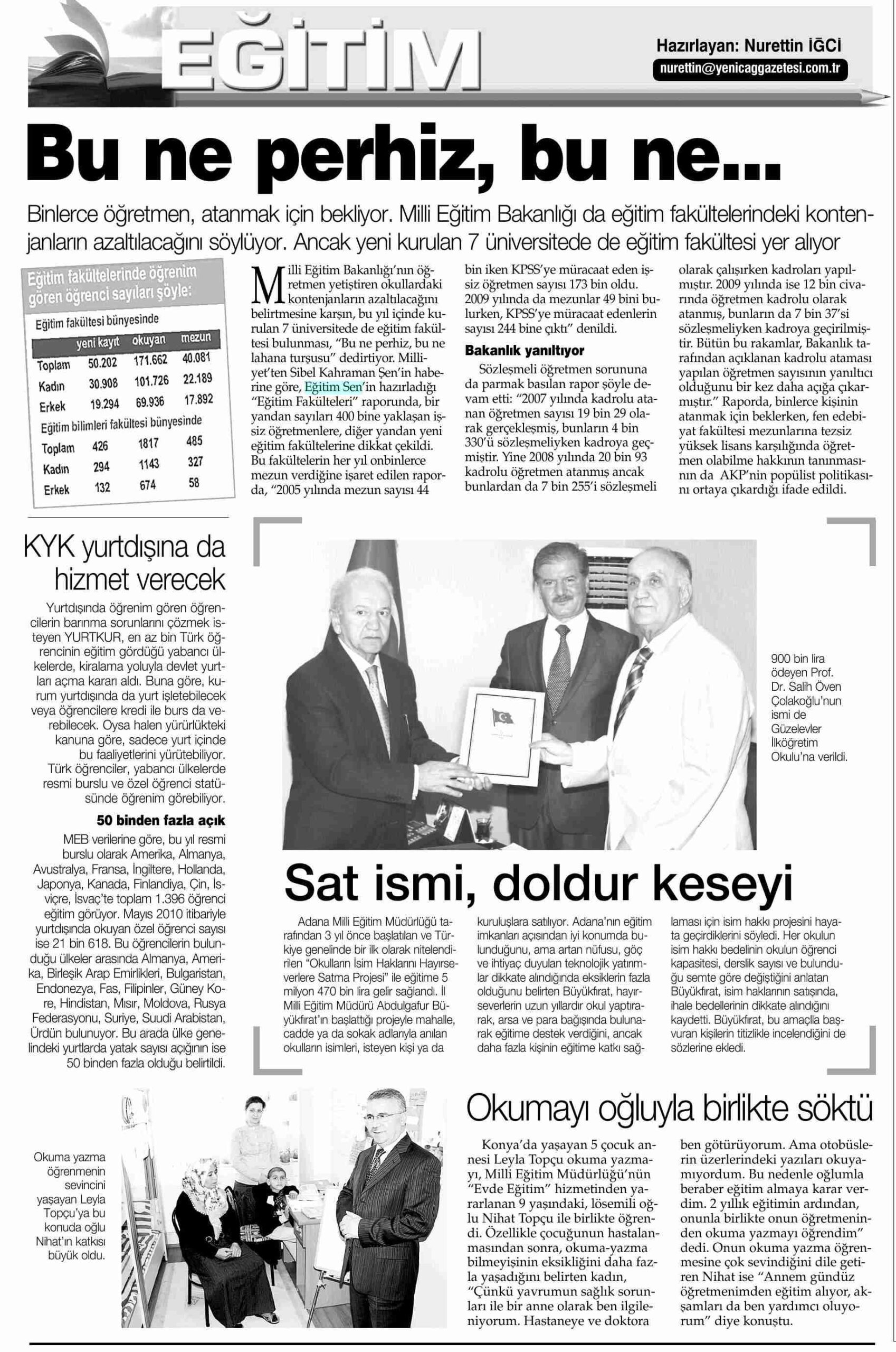 Cumhuriyetin Öğretmeni - Habertürk Egeli