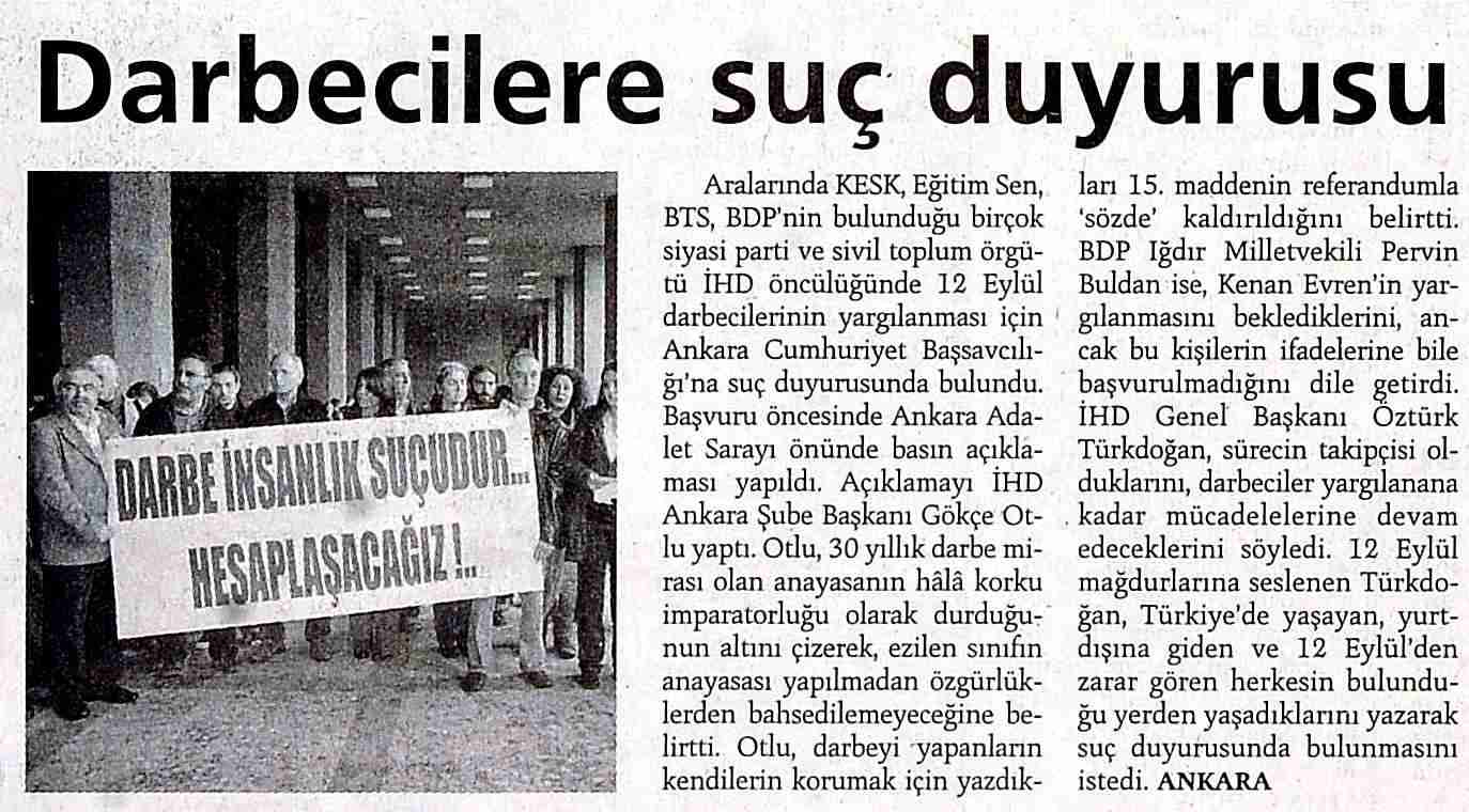 Darbecilere Suç Duyurusu - Günlük