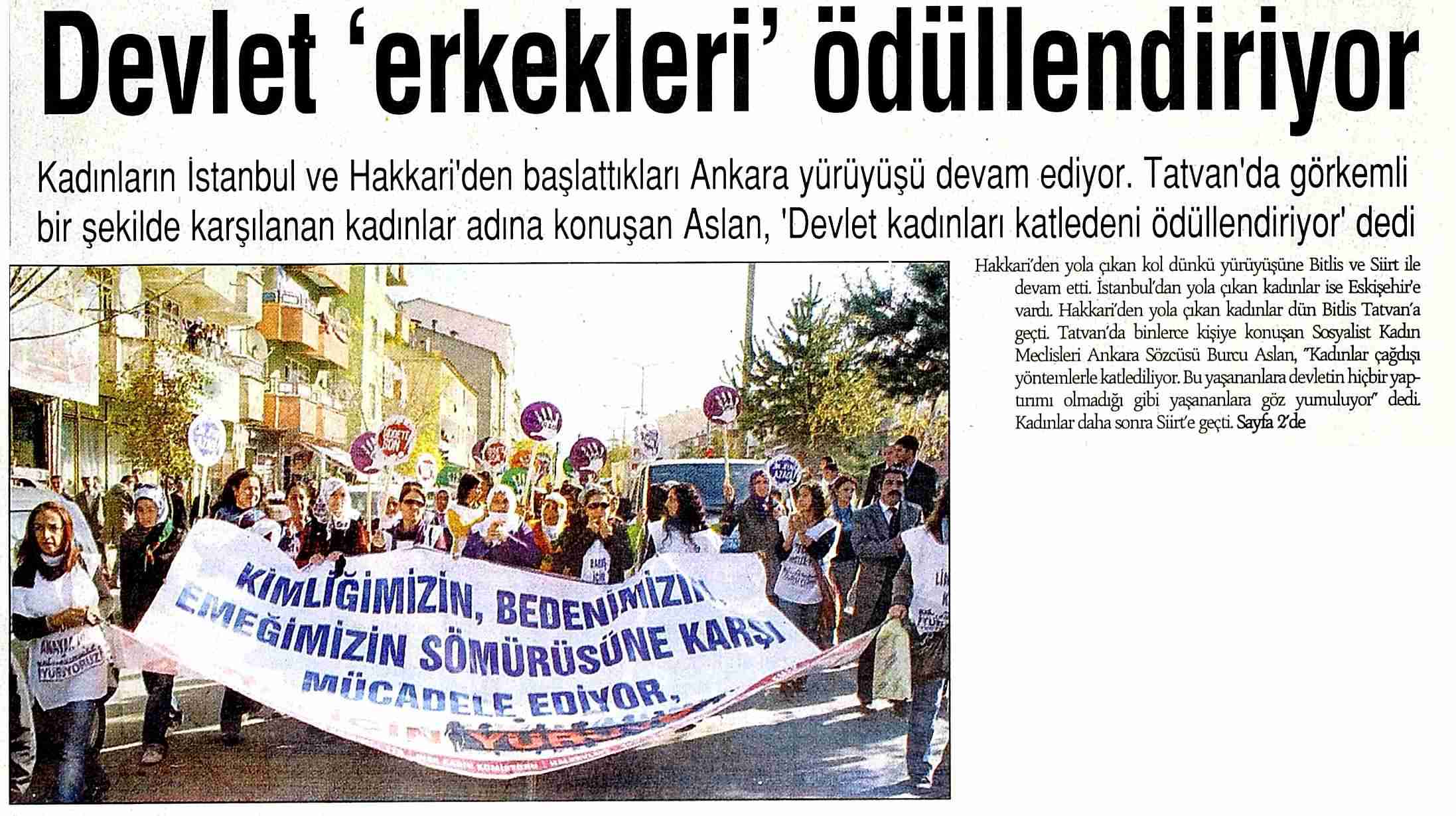 Devlet Erkekleri Ödüllendiriyor - Günlük