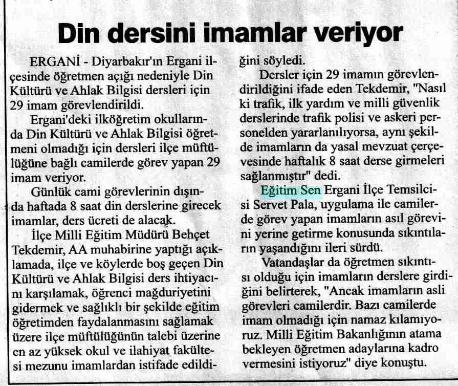 Din Dersini İmamlar Veriyor - 24 Saat