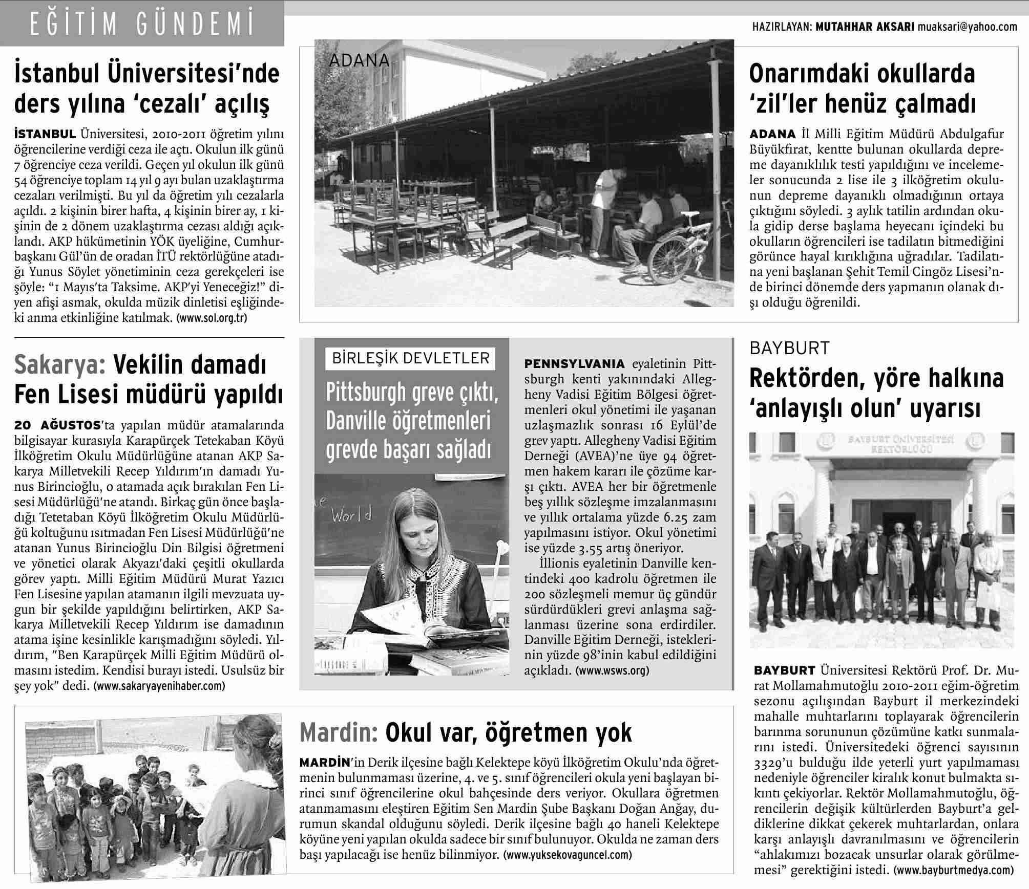 Eğitim Gündemi - Birgün