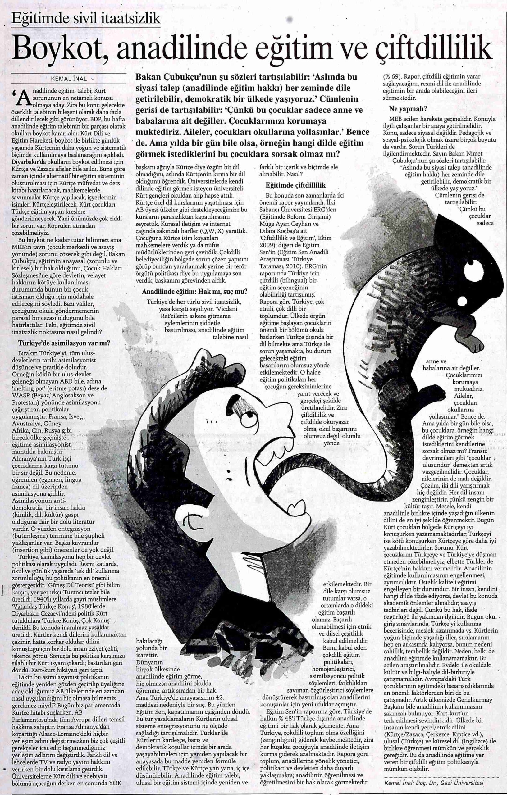 Eğitimde Sivil İtaatsizlik - Radikal