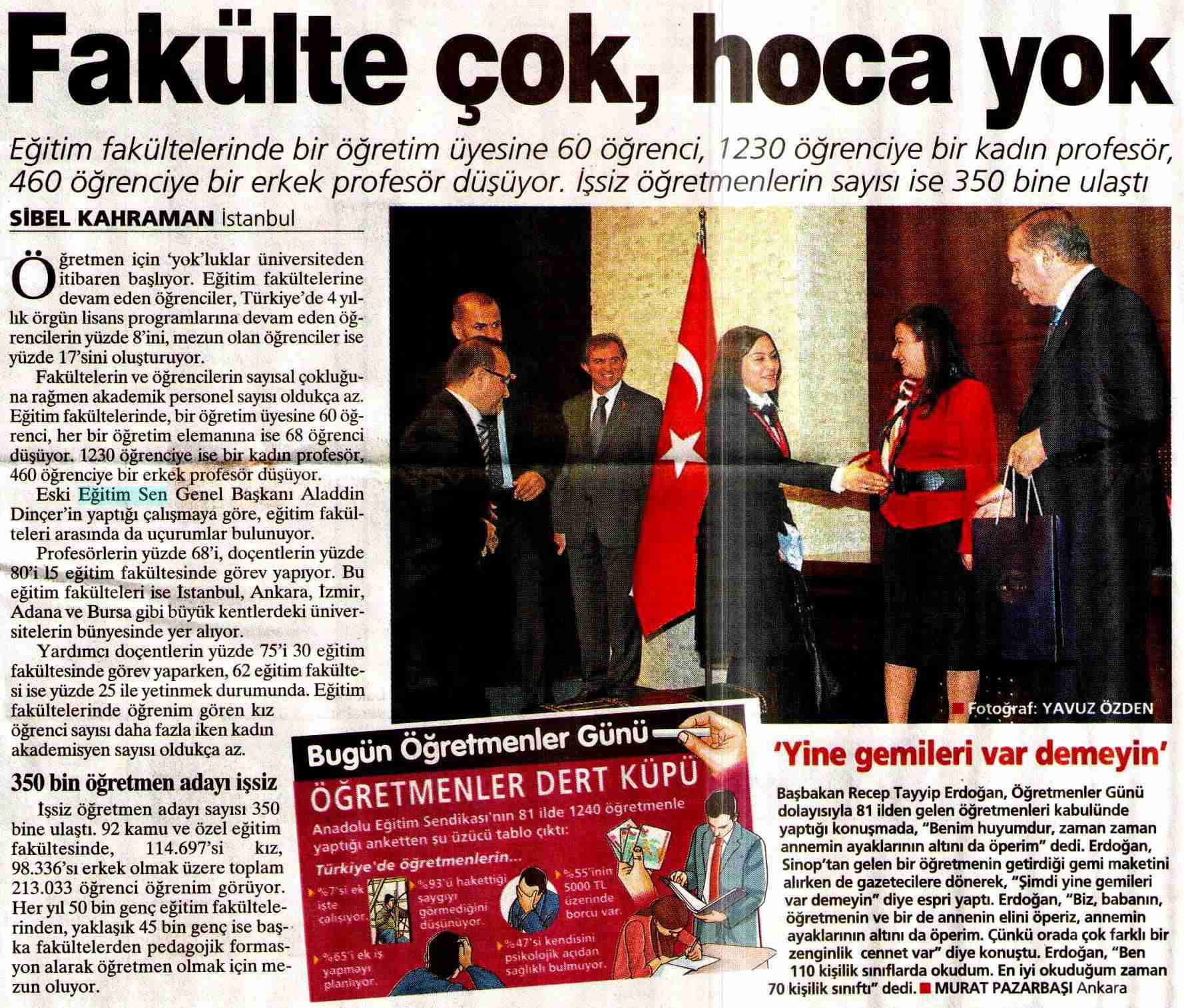Fakülte Çok Hoca Yok - Milliyet