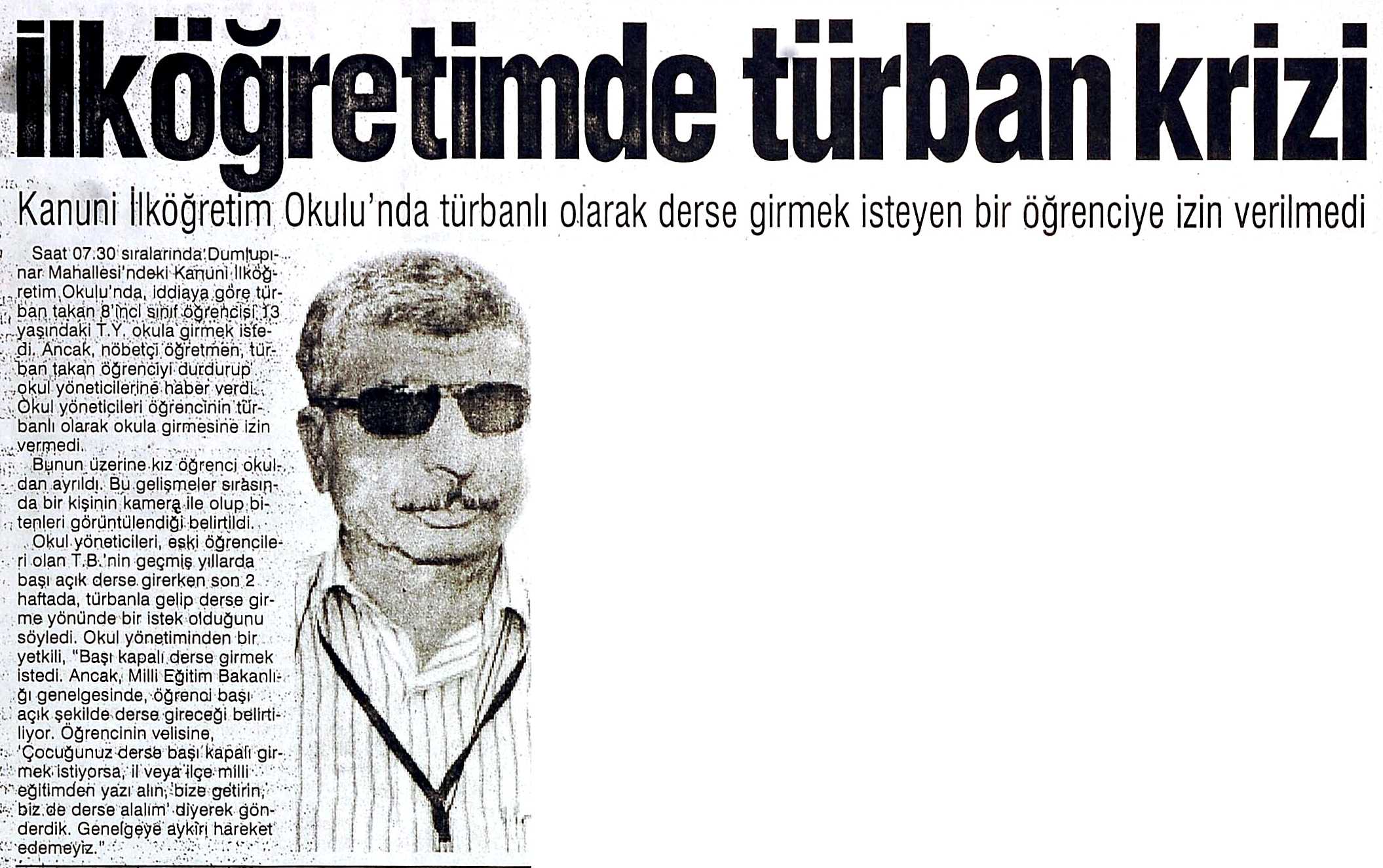 İlköğretimde Türban Krizi - Bölge