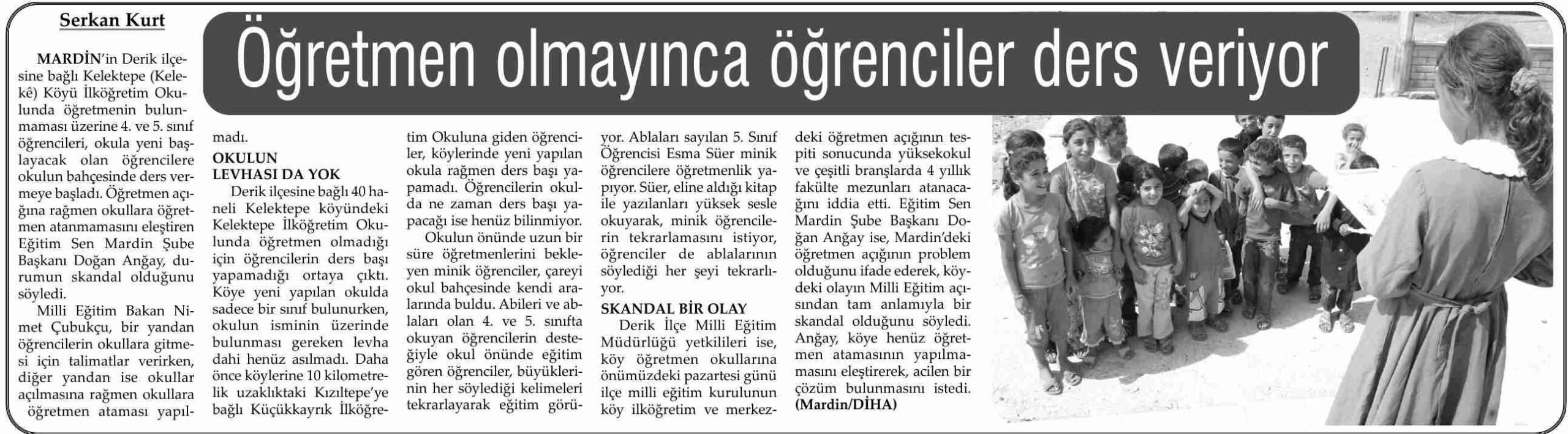 Öğrenciler Ders Veriyor2 - Evrensel