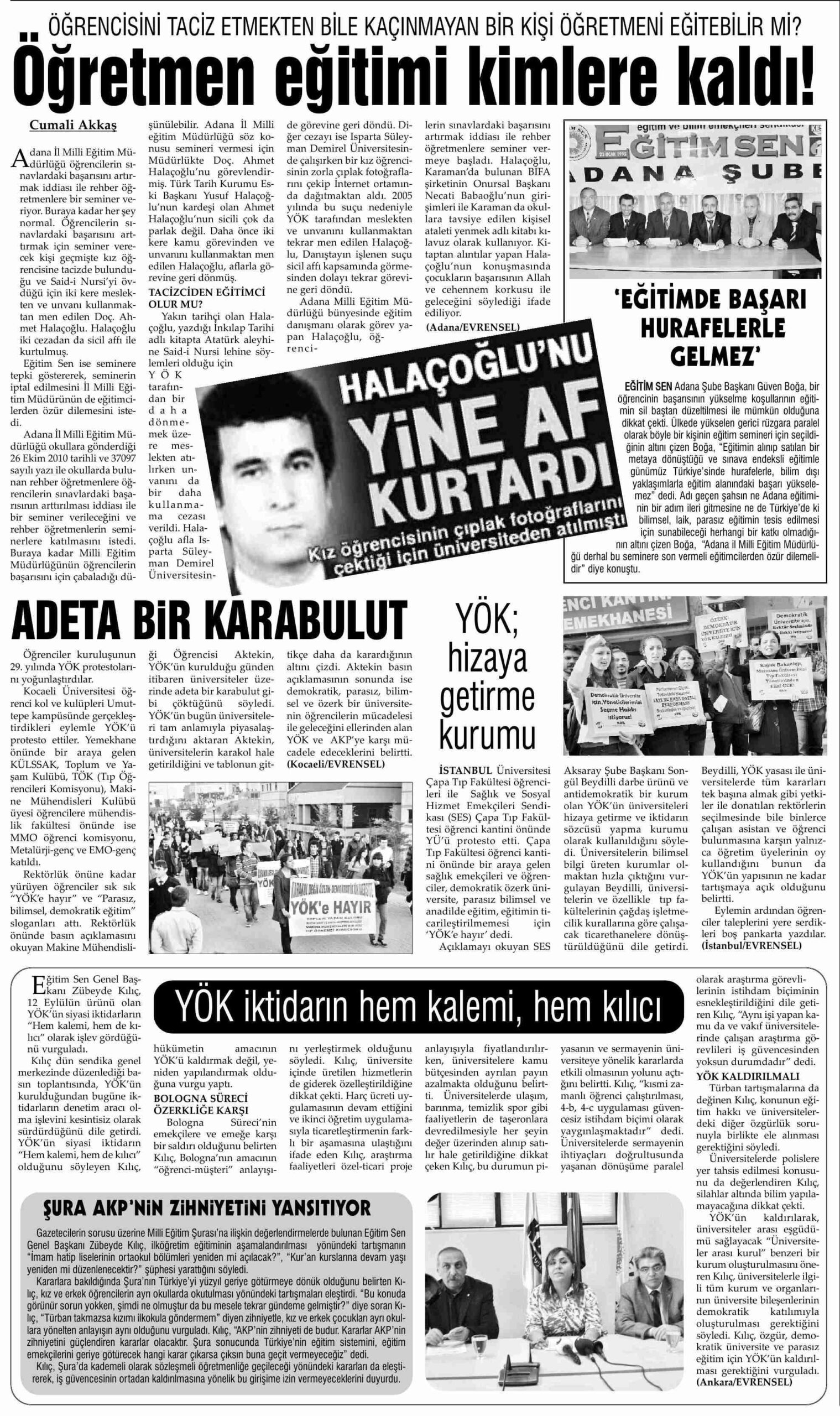 Öğretmen Eğitimi Kimlere Kaldı - Evrensel