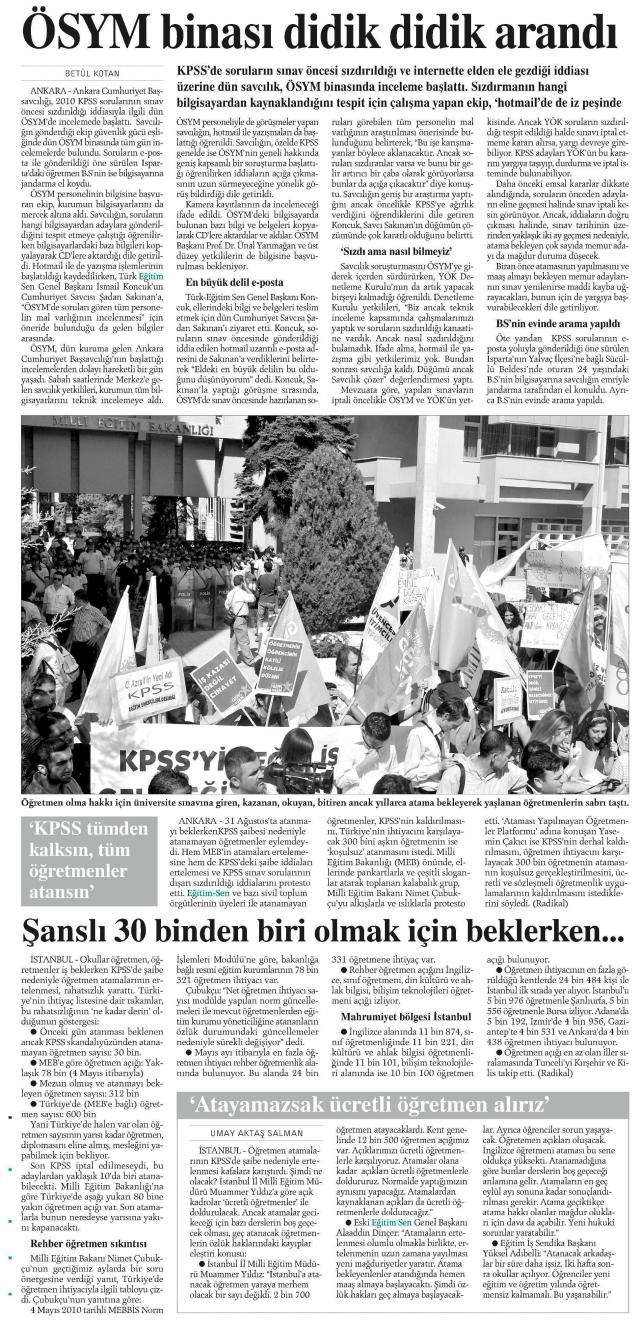ÖSYM Binası Didik Didik Arandı