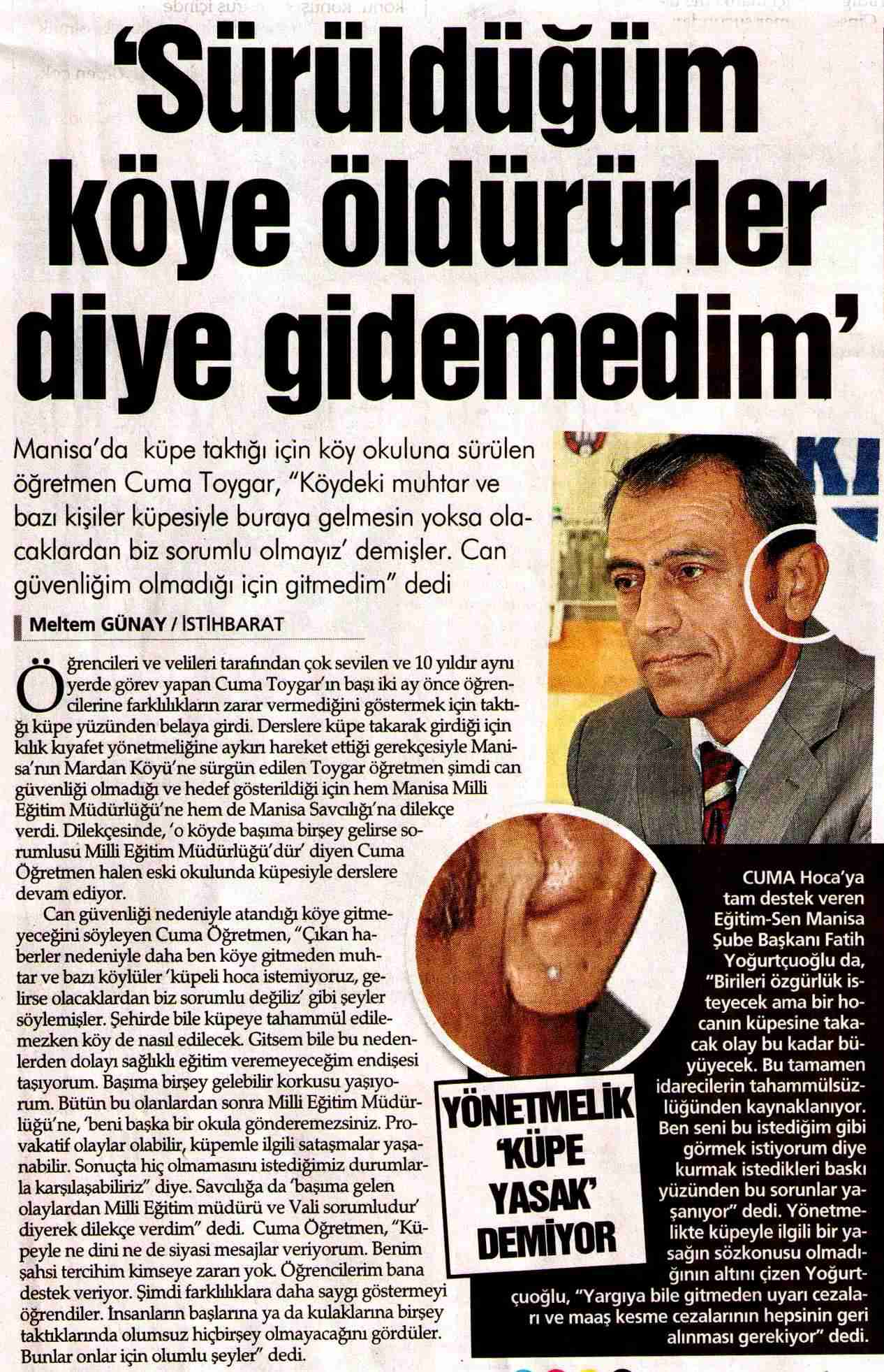 Sürüldüğüm Köye Öldürürler Diye Gidemedim - Vatan