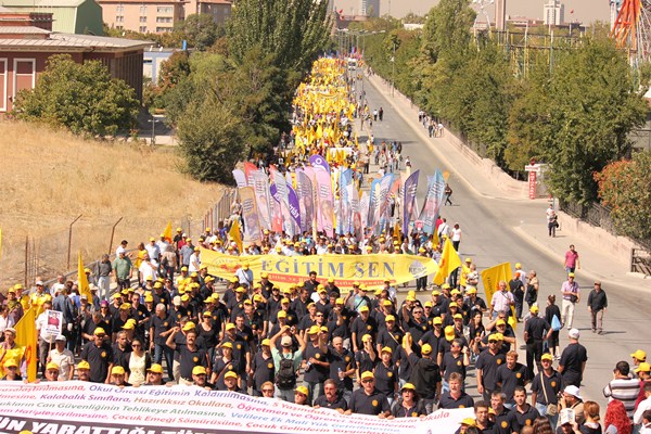 15 Eylül 4+4+4'e Karşı Özgür - Demokratik Eğitim Mitingi Fotoğrafları
