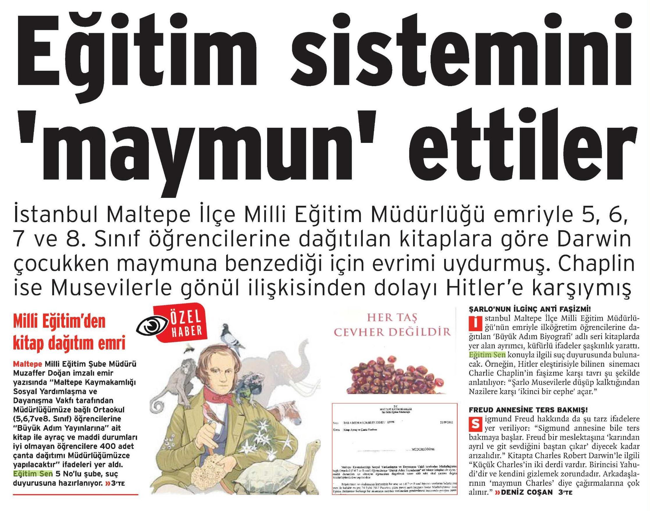 Eğitim Sistemini 'Maymun' Ettiler - Birgün