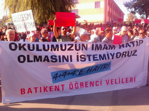 "Okulumuzun İmam Hatip Olmasını İstemiyoruz!"