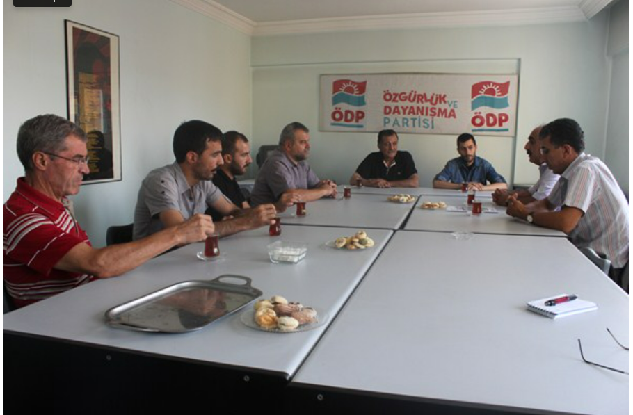 Sendikamız ÖDP’yi Ziyaret Etti