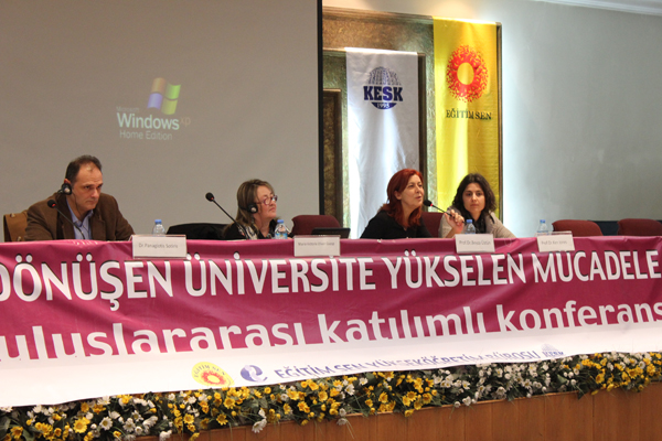 'Dönüşen Üniversite Yükselen Mücadele' Konferansı Gerçekleştirildi