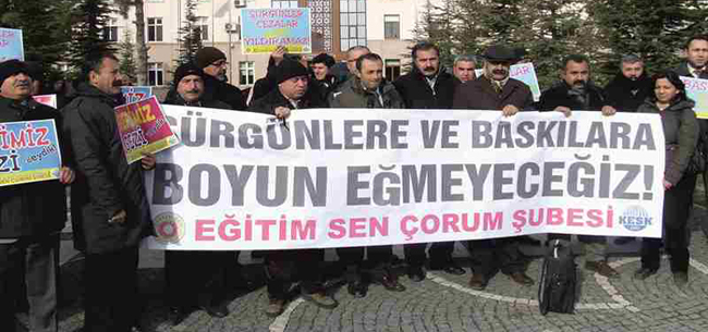 Halil Top’un Sürgünü Protesto Edildi