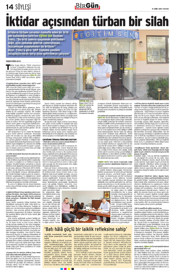 'İktidar Açısından Türban Bir Silah' - Birgün
