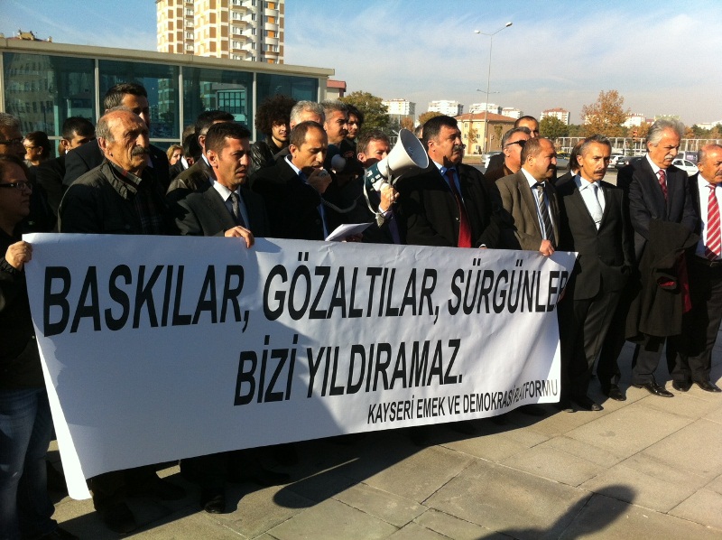 Kayseri’de 4+4+4 Protesto Davası Görüldü