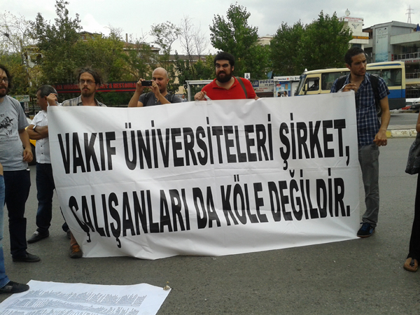 Yeditepe Asistan Dayanışması: Ya Hep Beraber Ya Hiçbirimiz!