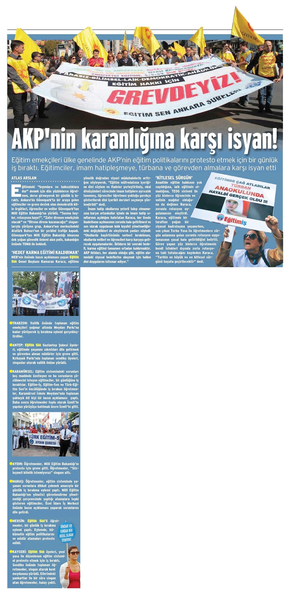 AKP Hükümetinin Karanlığına İsyan (2) - Birgün