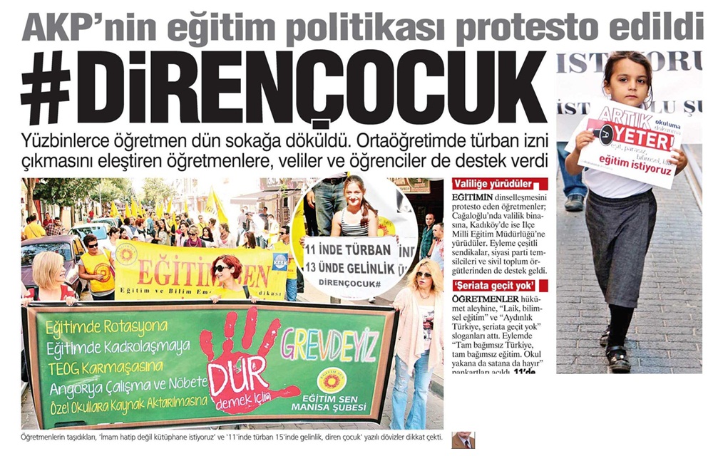 #dirençocuk - Yurt Gazetesi