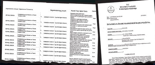 Eğitim Sen’li Okul Müdürünün Değerlendirme Formunda Nasıl Tahrifat Yapıldığını Belgeler Açıkça Gösteriyor!