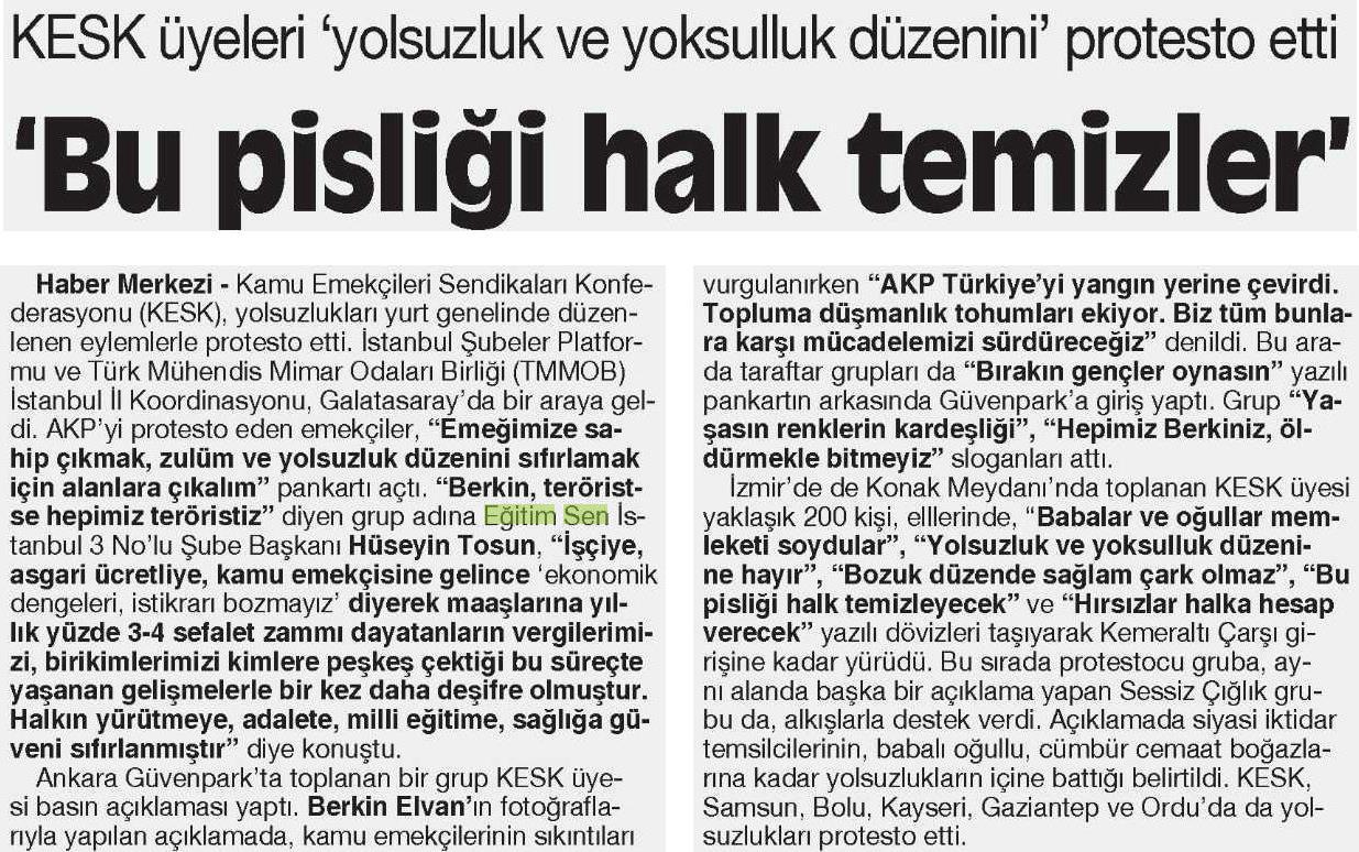 Eğitimde AKP Baskısı Sürüyor - Cumhuriyet