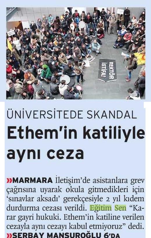 Ethem'in Katiliyle Aynı Ceza - Birgün