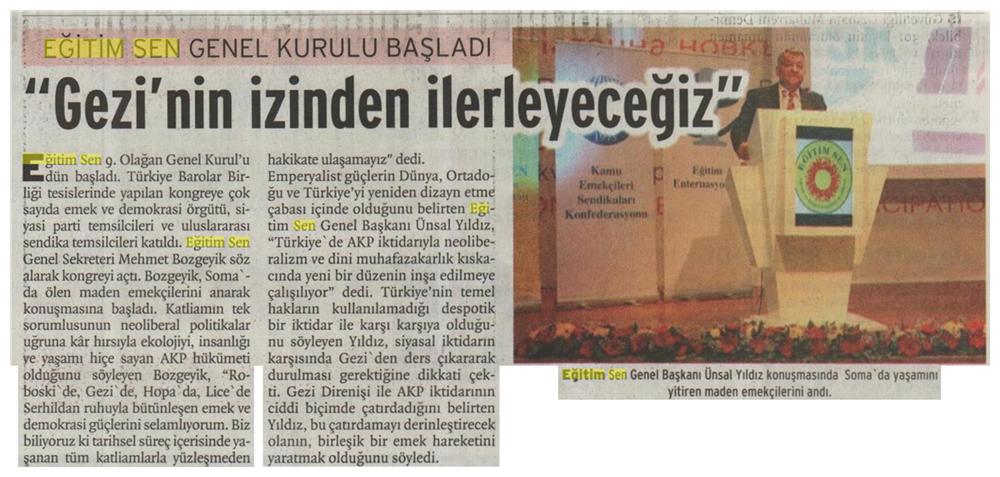 Gezi'nin İzinden İlerleyeceğiz - Birgün