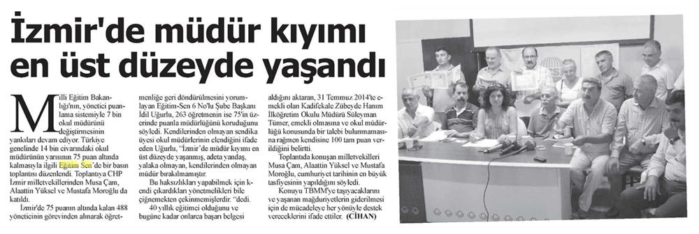 İzmir'de Müdür Kıyımı En Üst Düzeye Taşındı - Son Dakika