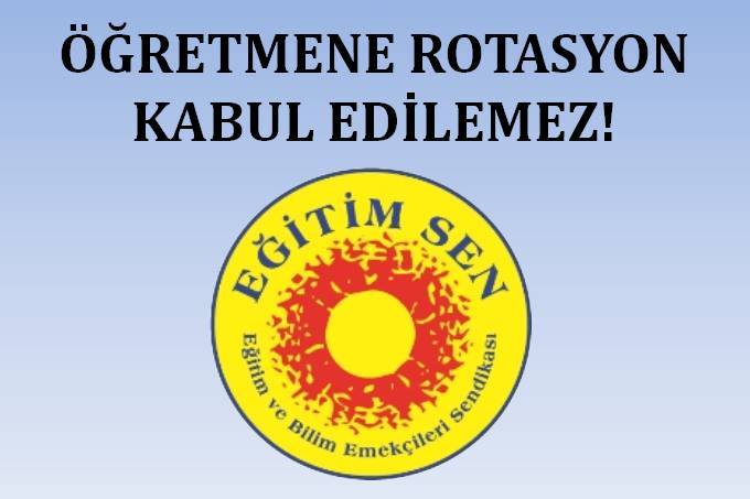 Öğretmenlere Zorunlu Rotasyon Kabul Edilemez!
