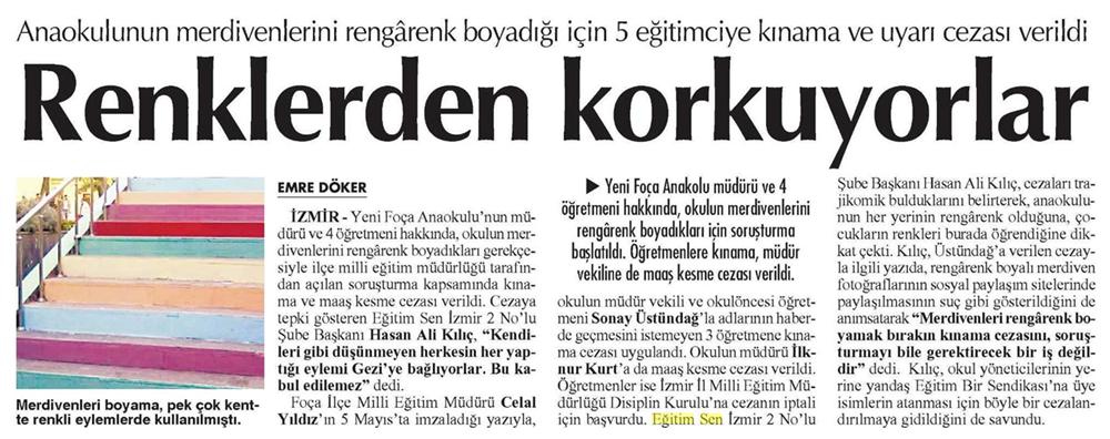 Renklerden Bile Korkuyorlar - Cumhuriyet