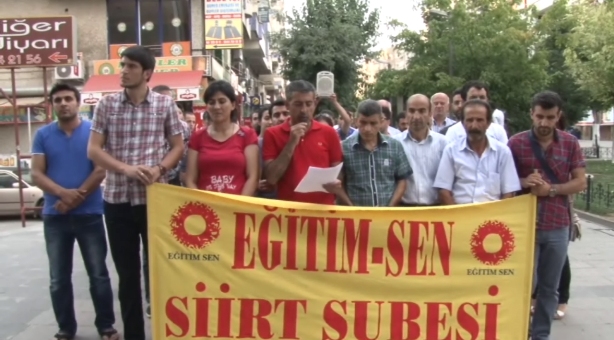 Siirt Eğitim Senden Üyelerine Açılan Soruşturmalara Tepki