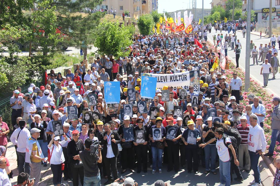 Sivas'ta Katledilenler Anıldı