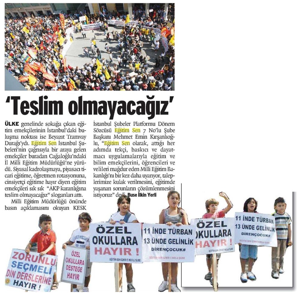 Teslim Olmayacağız - Birgün
