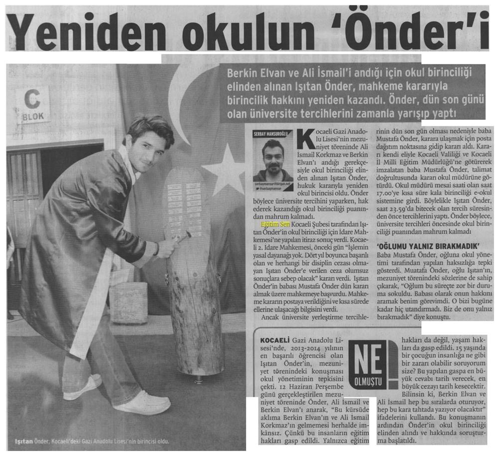 Yeniden Okulun Önder'i - Birgün