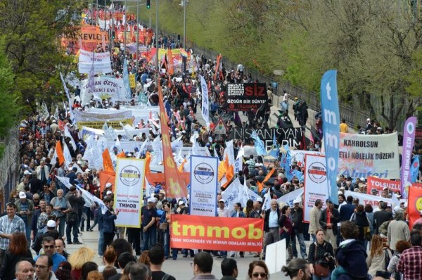 1 Mayıs Birlik, Mücadele ve Dayanışma Gününde On Binler Alanlardaydı