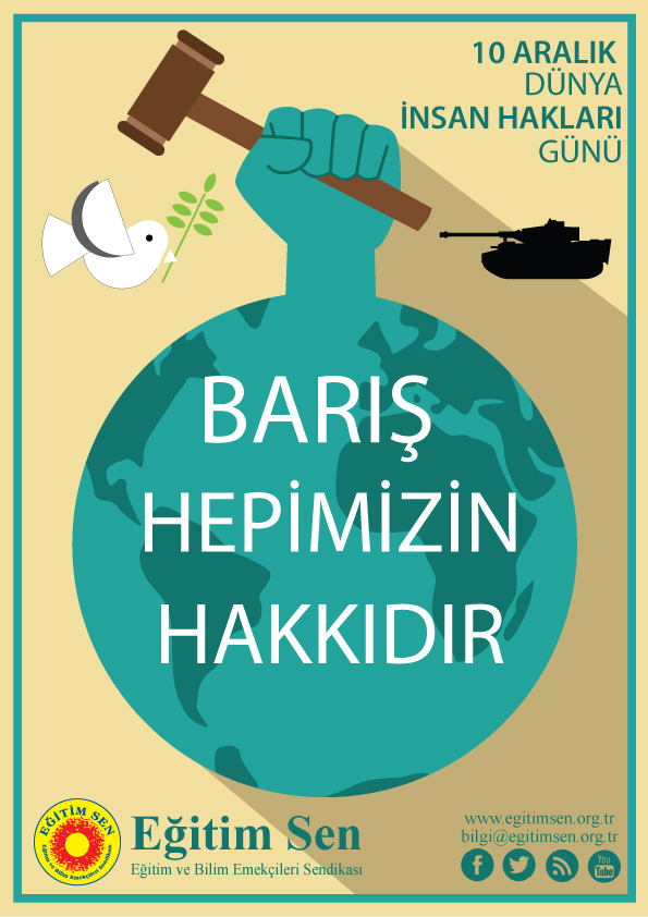 10 Aralık Dünya İnsan Hakları Günü’nde Türkiye’nin İnsan Hakları Tablosu Karanlık!