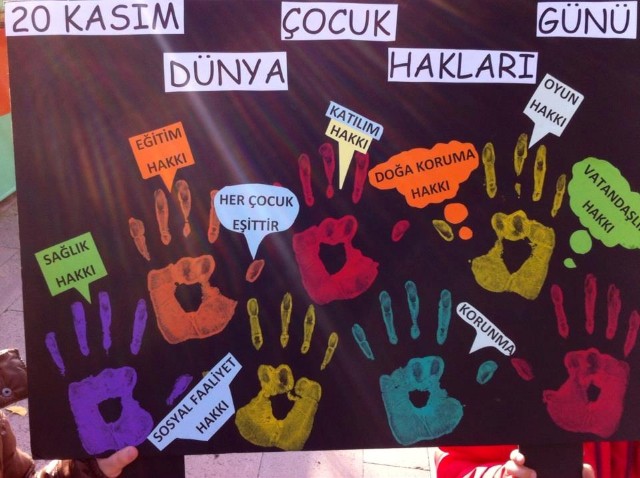 20 Kasım "Dünya Çocuk Hakları Günü" Kutlu Olsun