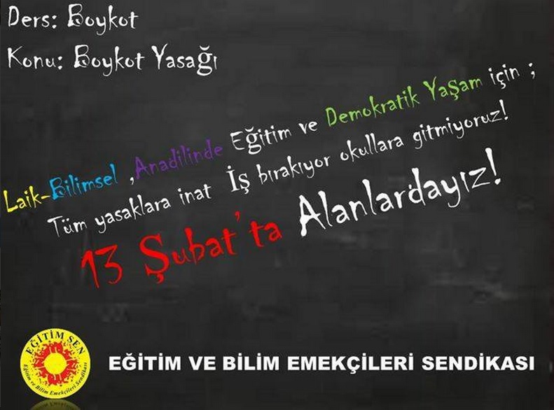 AKP 13 Şubat Korkusundan Kurtulmak İçin Sıkıyönetim Uygulamalarına Sarılıyor!