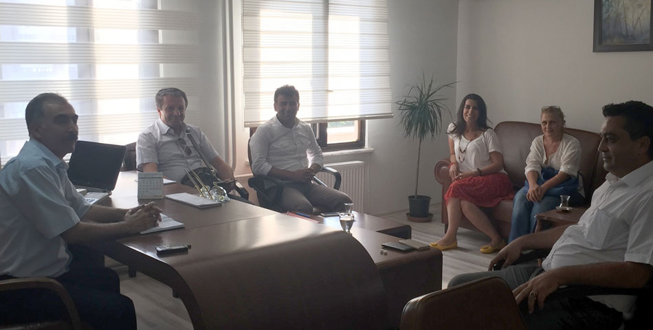 Alevi ve Bektaşi Örgütlerinden Eğitim Sen'e Ziyaret