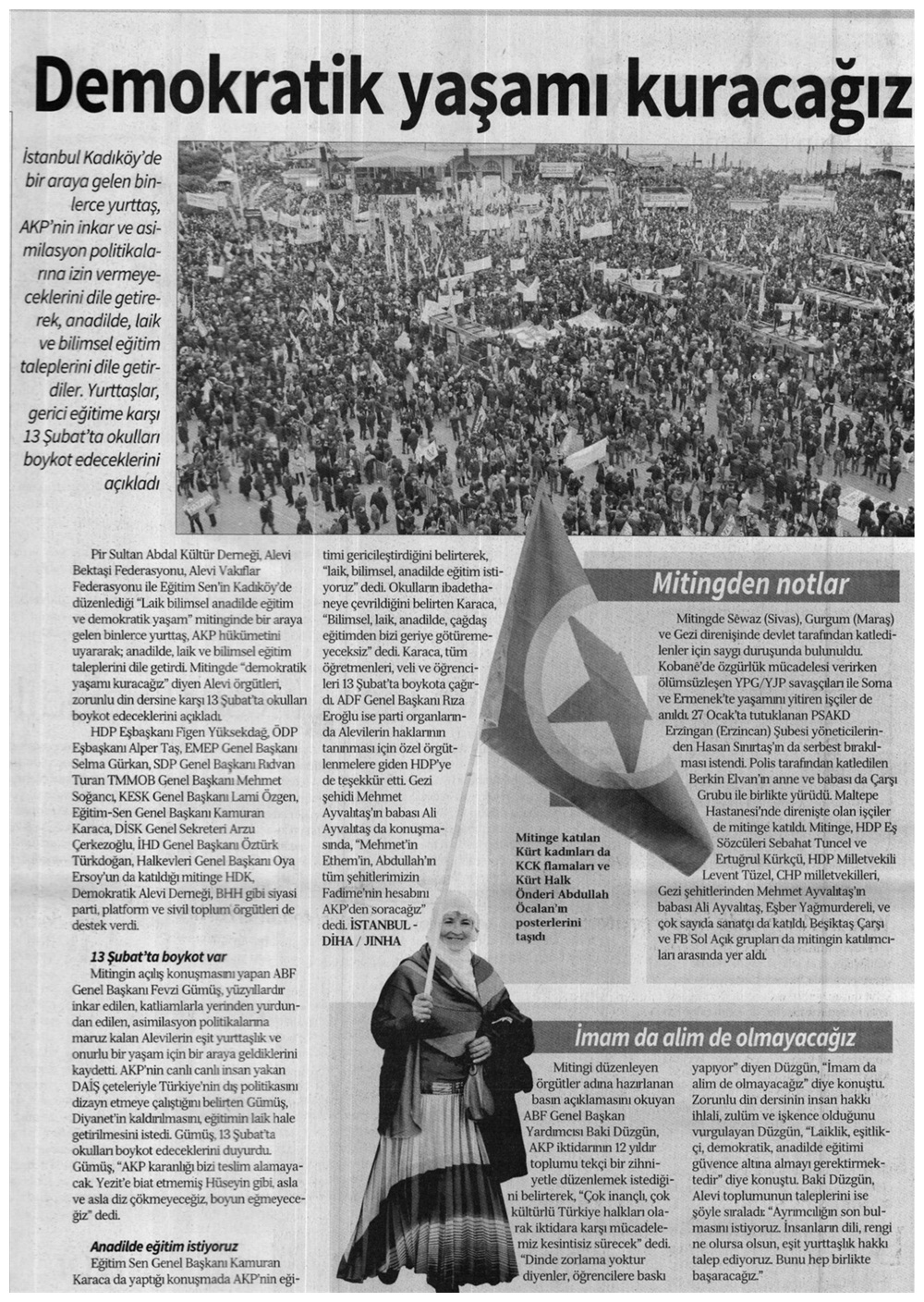 Demokratik Yaşamı Kuracağız - Özgür Gündem