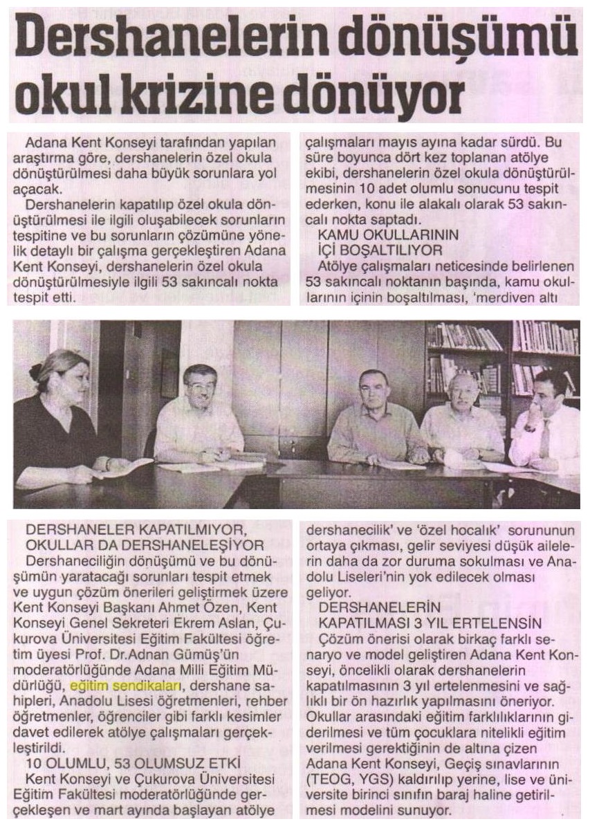 Dershanelerin Dönüşümü Okul Krizine Dönüşüyor - Bölge Gazetesi