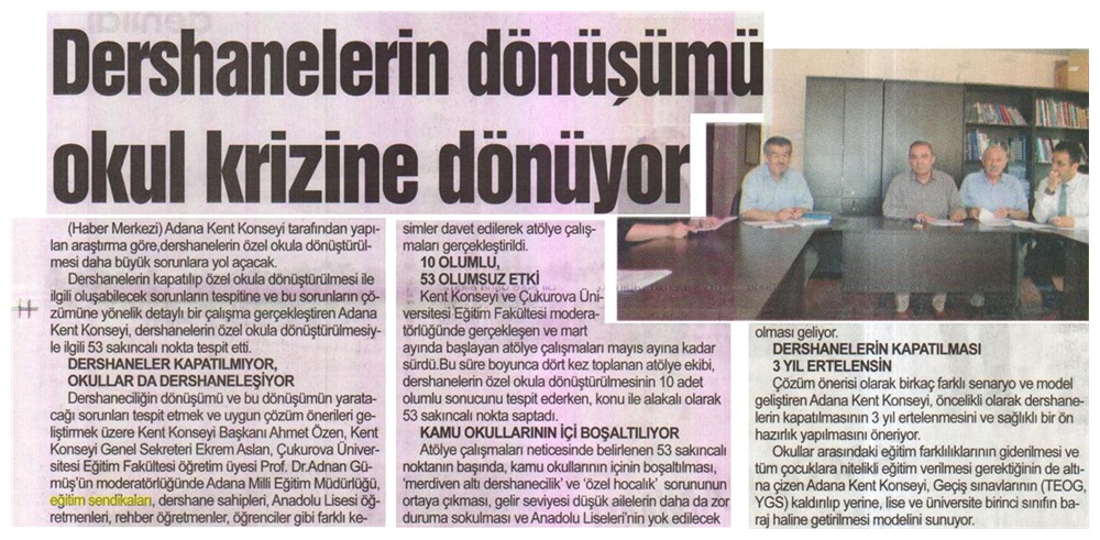 Dershanelerin Dönüşümü Okul Krizine Dönüşüyor - Toros