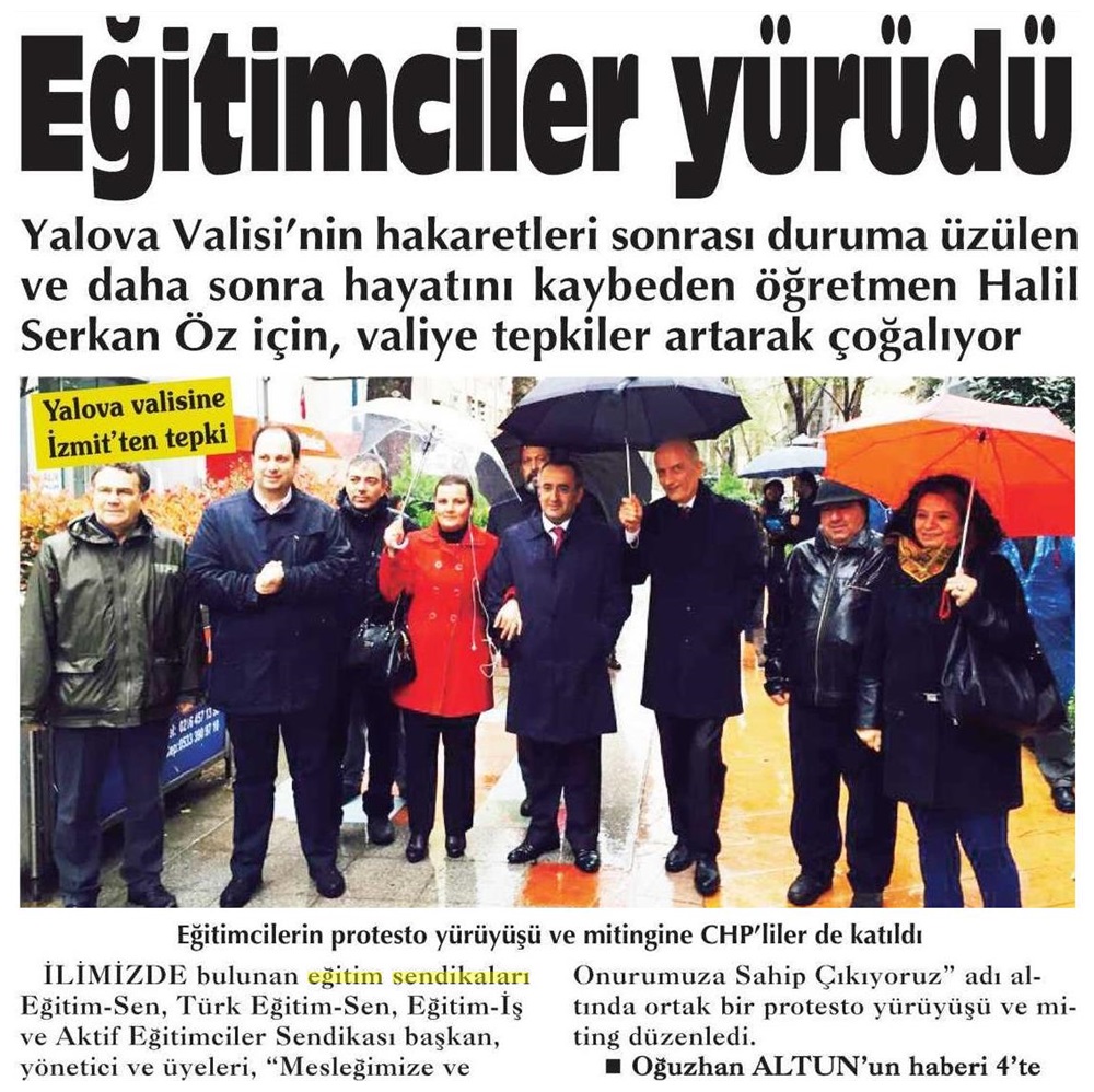 Eğitimciler Yürüdü - Çağdaş (Kocaeli)