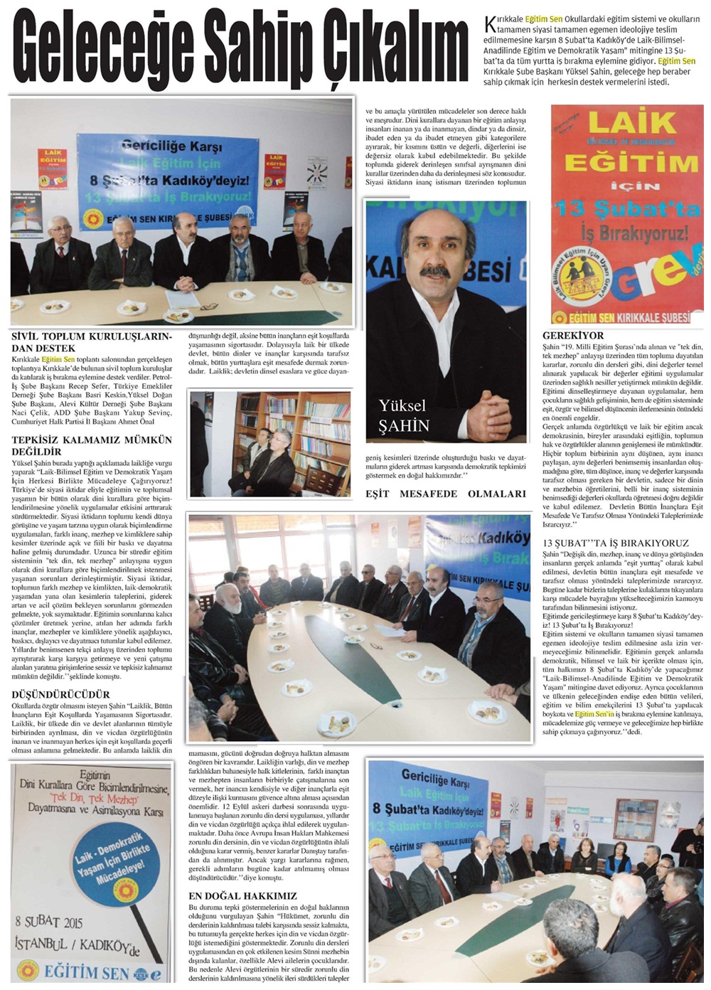 Geleceğe Sahip Çıkalım - Kale Haber