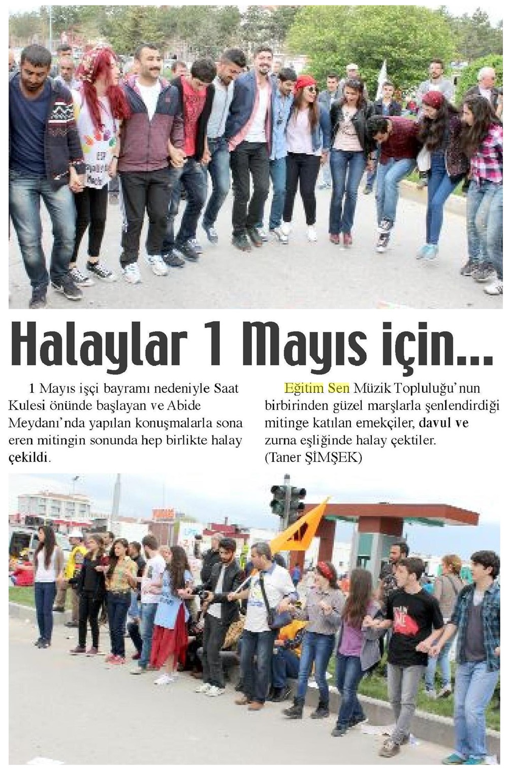 Halaylar 1 Mayıs İçin - Çorum Haber